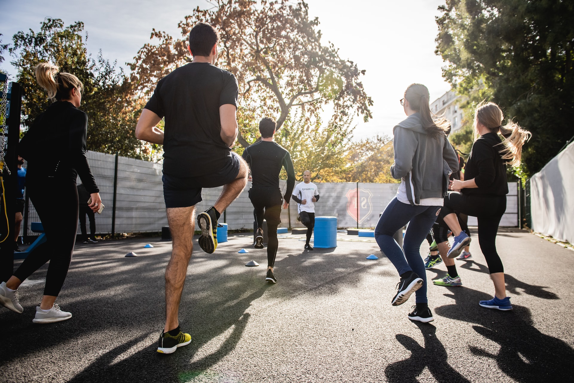 Groepstraining buiten