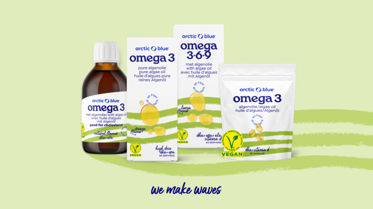 Omega 3 algenolie supplement